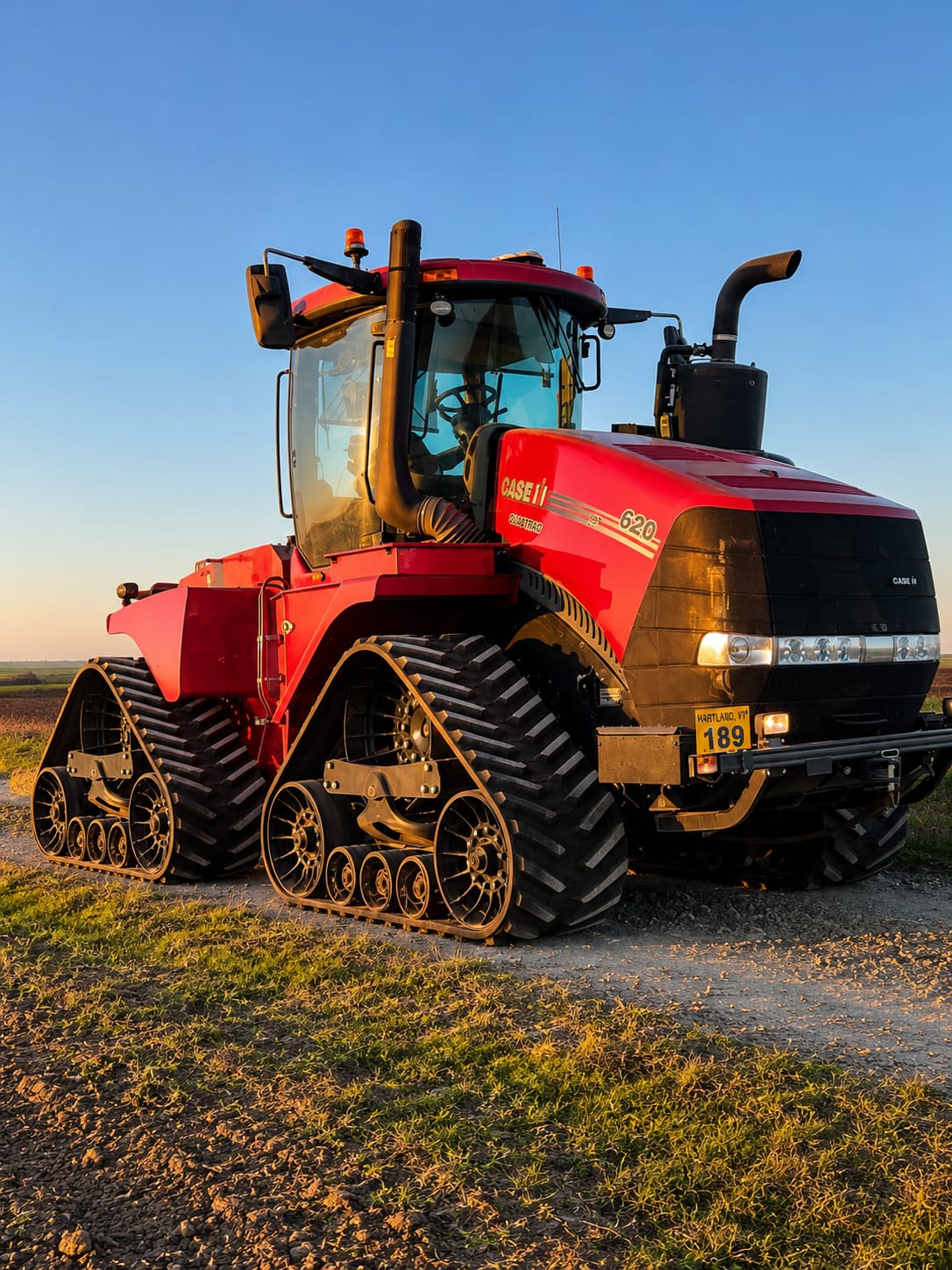 Case IH Quadtrac 620 — tractor cu senile 620 CP